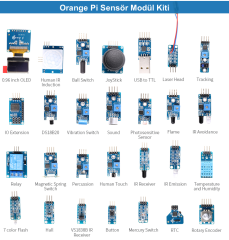 Orange Pi 28'li Sensör Modül Kiti