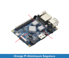 Orange Pi Alüminyum Soğutucu (HeatSink)