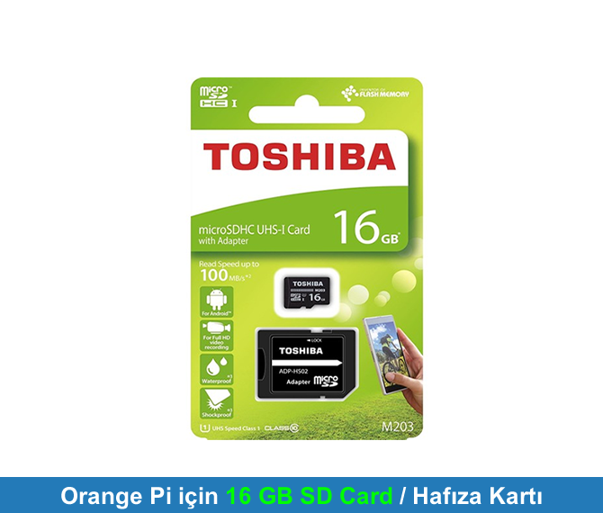 Hafıza Kartı - 16 GB CLASS 10 SD CARD
