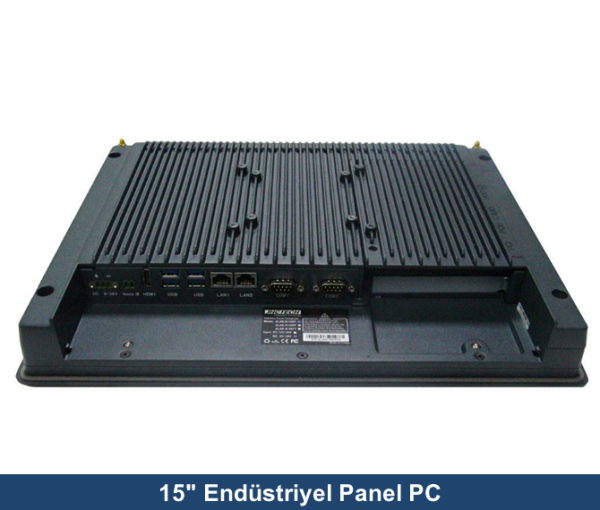 ALAD-A1511T Intel Celeron J6412 4GB 120GB SSD Freedos 15'' All In One Endüstriyel Panel PC