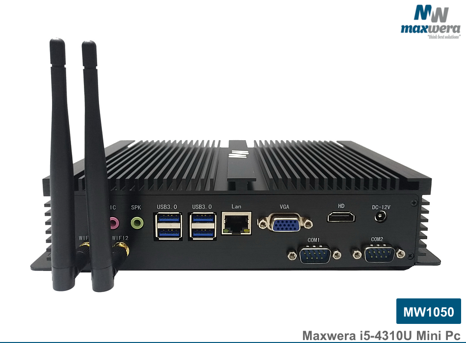 MW1050 Intel Core i5-4200U/4300U 8GB 256GB SSD WI-FI Freedos Mini PC