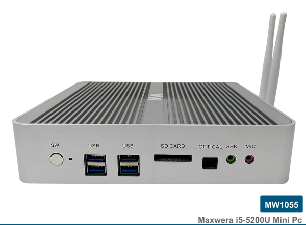 MW1055 Intel Core i5-5200U 8GB RAM 256GB SSD WI-FI Freedos Mini PC