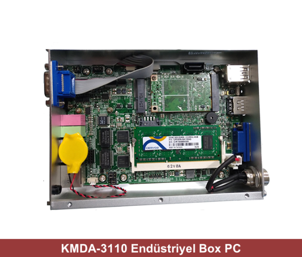 KMDA-3110 Intel Celeron J1900 4GB 120GB SSD Freedos Endüstriyel Mini Pc
