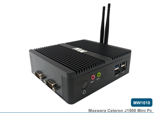 MW1010 Intel Celeron J1900 4GB 128GB SSD 2*Gigabit Ethernet WI-FI Freedos Mini PC