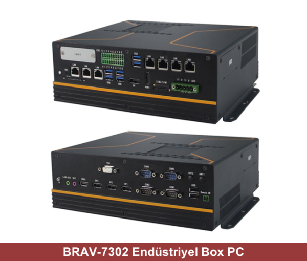 BRAV-7302 Endüstriyel Mini Pc I3/ Nvidia 1050
