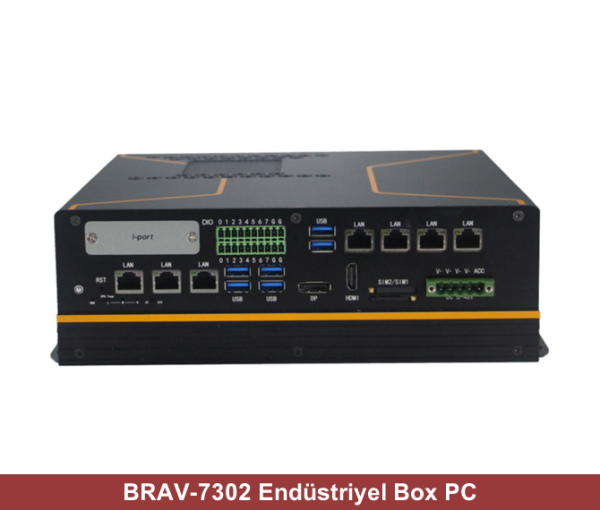 BRAV-7302 Endüstriyel Mini Pc I3/ Nvidia 1050