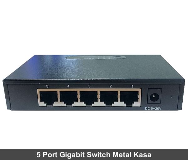MW-GS5P 5 Port Gigabit Switch Metal Kasa