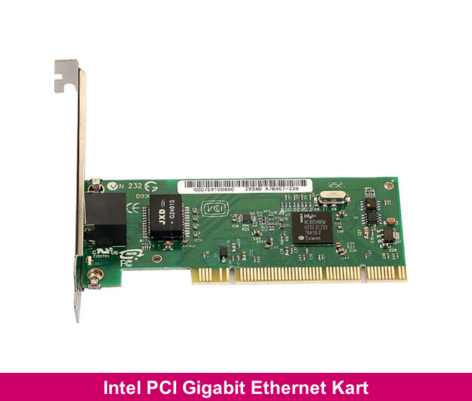 Intel 82540 PCI Gigabit Ethernet Kartı