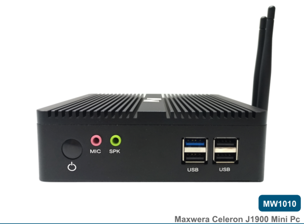 MW1010 Intel Celeron J1900 8GB 128GB SSD 2*Gigabit Ethernet WI-FI Freedos Mini PC