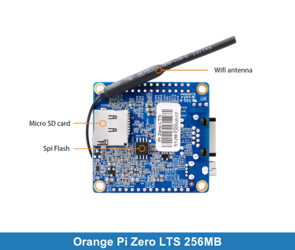 Orange Pi Zero LTS 256MB