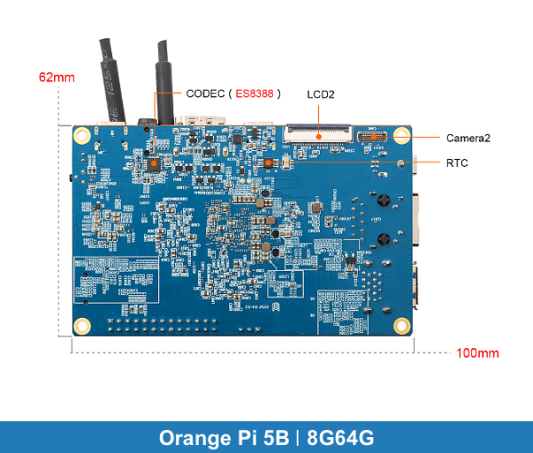 Orange Pi 5B | 8G64G