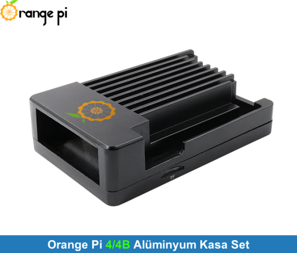 Orange Pi 4 LTS Alüminyum Kasa Set