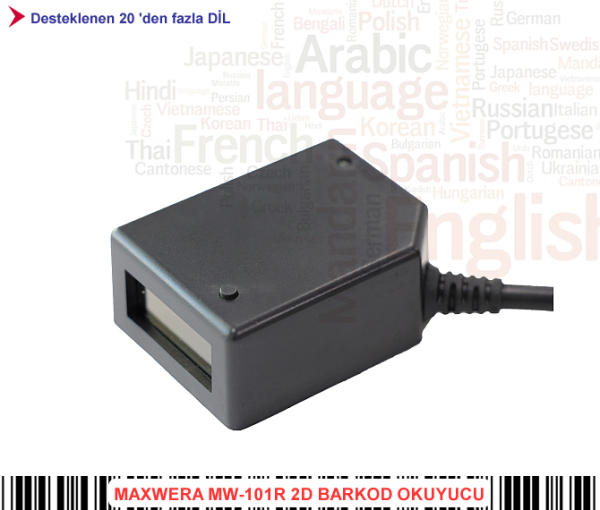 MW-101R 2D Barkod Okuyucu-RS232/COM