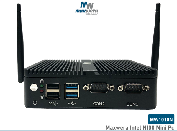 MW1010N Intel N100 4GB RAM 128GB SSD 2*Gigabit Ethernet WI-FI Freedos Mini PC