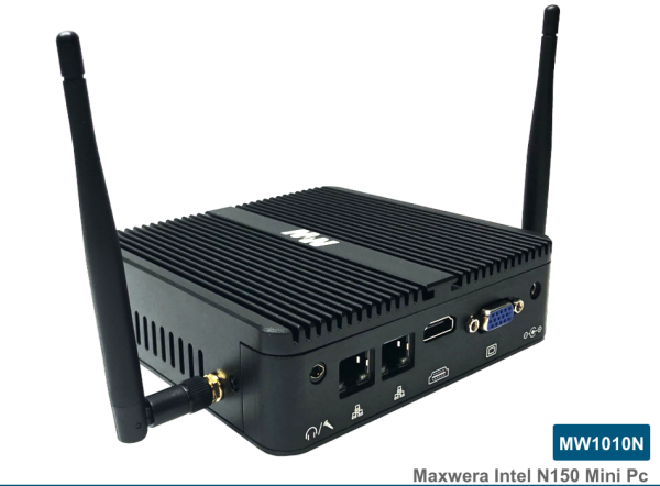MW1010N Intel N150 4GB RAM 128GB SSD 2*Gigabit Ethernet WI-FI Freedos Mini PC
