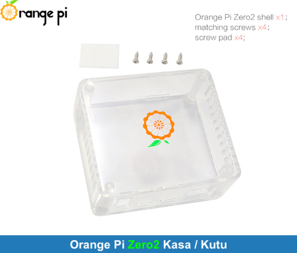 Orange Pi Zero2 Şeffaf Kasa