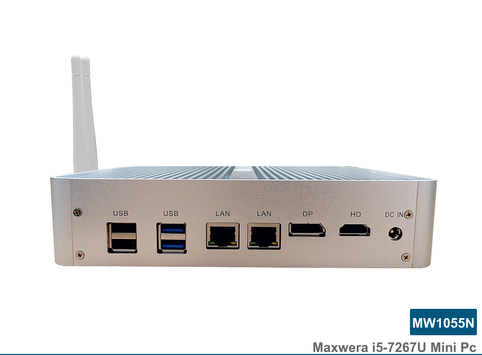 MW1055N Intel Core i5-7267U 16GB RAM 512GB SSD WI-FI Freedos Mini PC