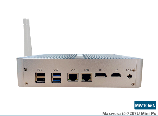 MW1055N Intel Core i5-7267U 16GB RAM 512GB SSD WI-FI Freedos Mini PC