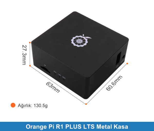 Orange Pi R1 PLUS LTS Metal Kasa