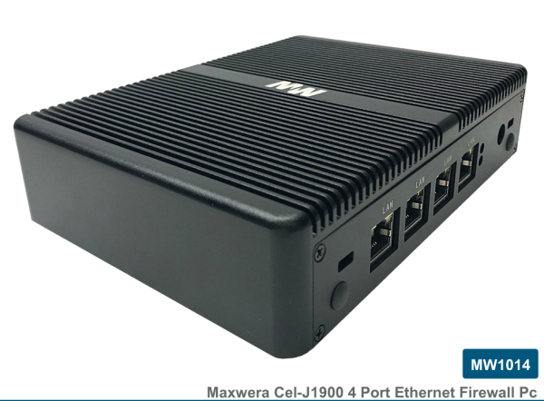 MW1014 Intel Celeron J1900 8GB 128GB SSD 4*Gigabit Ethernet Freedos Firewall Mini PC
