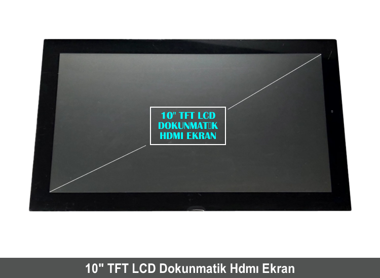 10'' TFT LCD HDMI Dokunmatik Ekran
