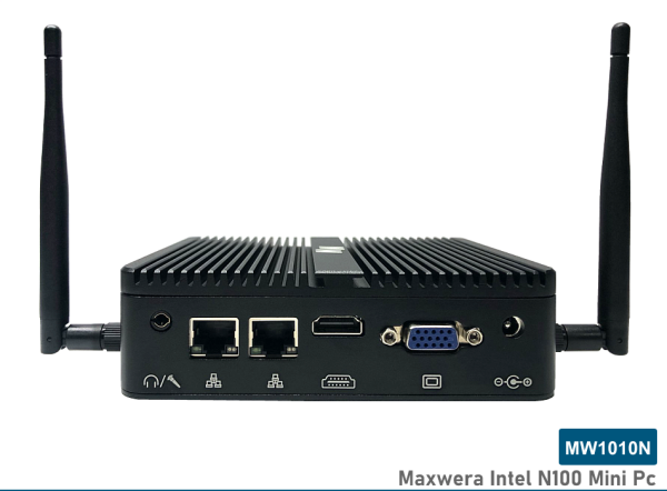 MW1010N Intel N100 8GB RAM 128GB SSD 2*Gigabit Ethernet WI-FI Freedos Mini PC