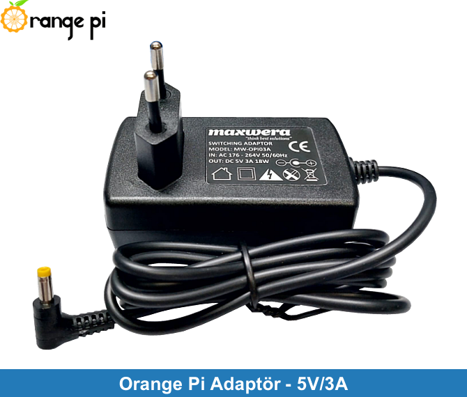 Orange Pi Adaptör | 5V-3A