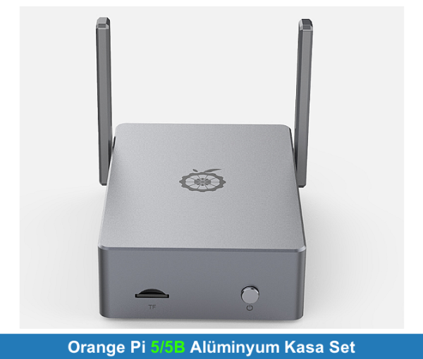 Orange Pi 5/5B Alüminyum Kasa Set