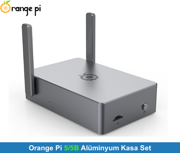 Orange Pi 5/5B Alüminyum Kasa Set