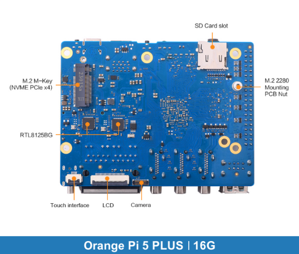 Orange Pi 5 PLUS | 16GB