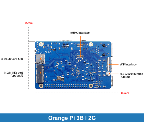 Orange Pi 3B | 2GB