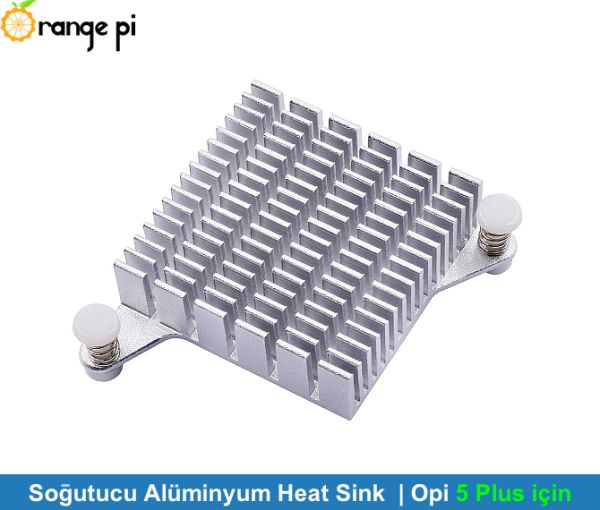 Orange Pi Soğutucu Alüminyum Heat Sink | Opi 5 Plus için