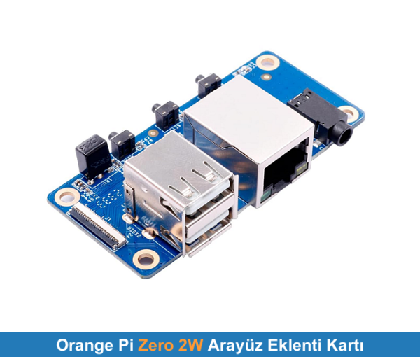 Orange Pi Zero 2W Arayüz Eklenti Kartı