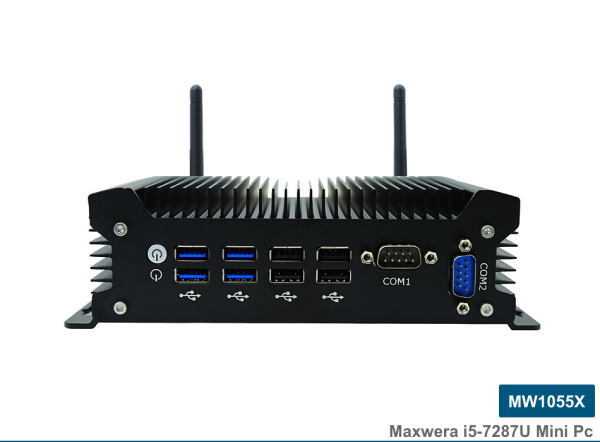 MW1055X Intel Core i5-7287U 8GB RAM 256GB SSD WI-FI Freedos Mini PC