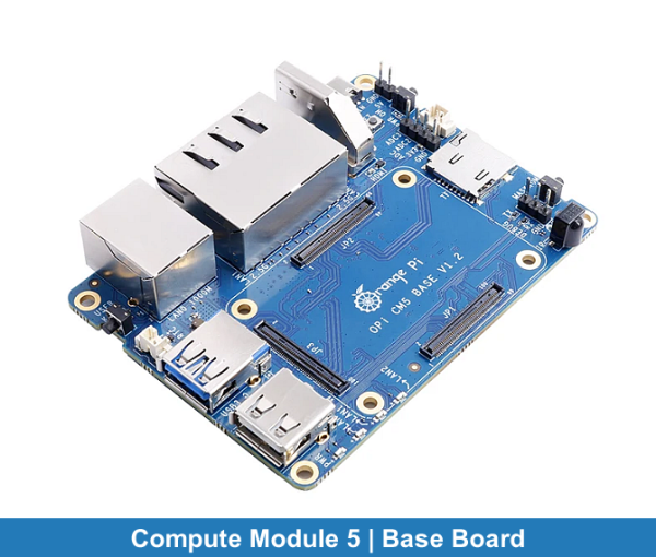 Orange Pi Compute Module 5 | Base Board