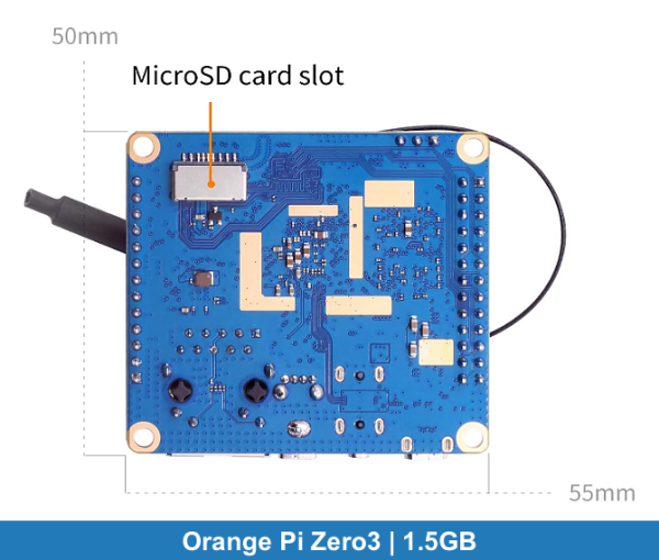 Orange Pi Zero 3 | 1.5GB
