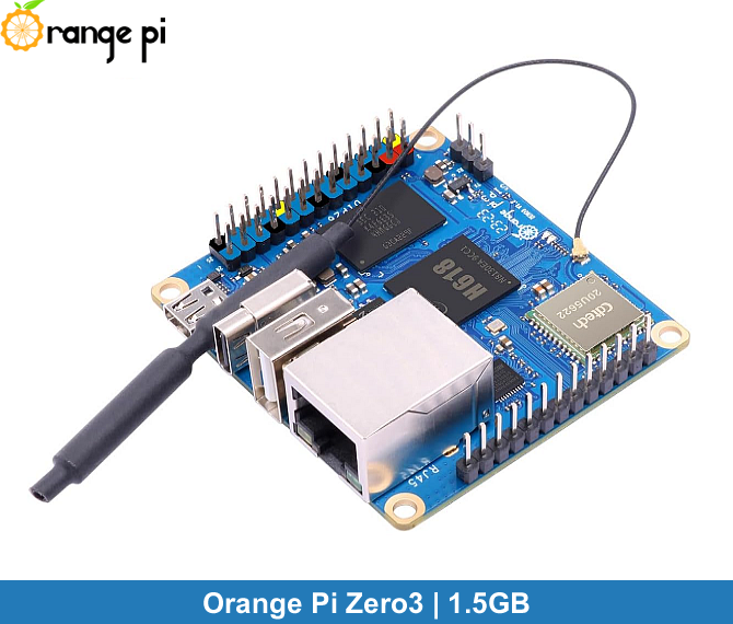 Orange Pi Zero 3 | 1.5GB