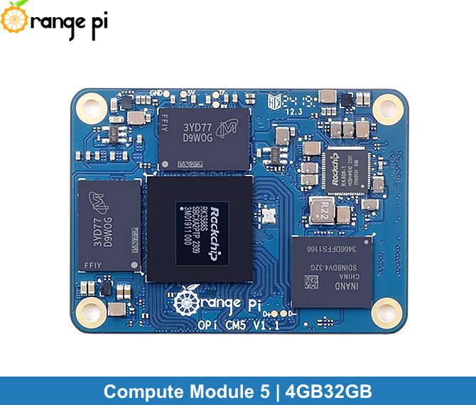 Orange Pi Compute Module 5 | 4GB-32GB