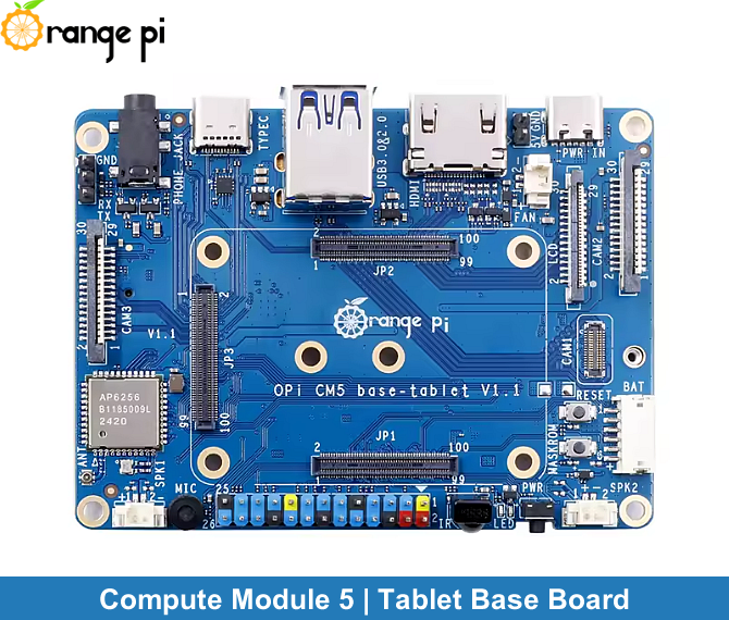 Orange Pi Compute Module 5 | Tablet Base Board