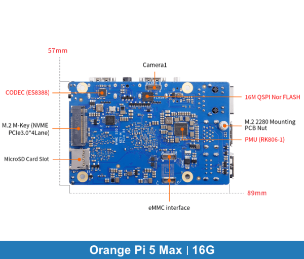 Orange Pi 5 Max | 16GB