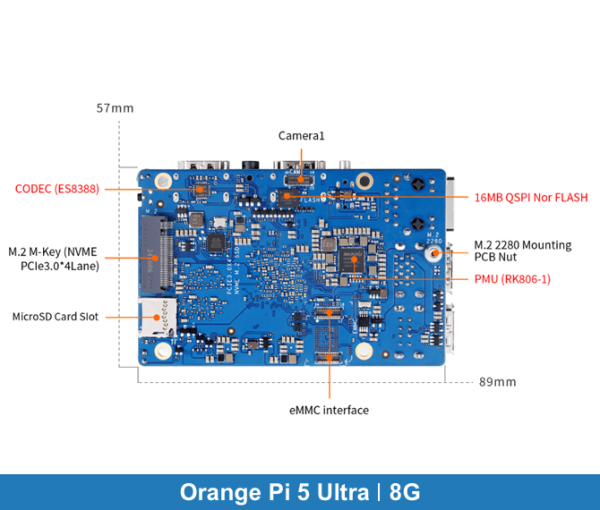 Orange Pi 5 Ultra | 8GB