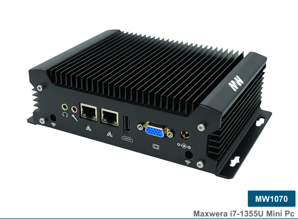 MW1070 Intel Core i7-1355U 16GB RAM 1TB NVMe WI-FI Freedos Mini PC