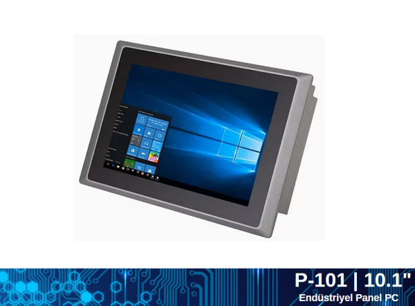 Maxwera P-101 Panel Pc | 10.1'' Celeron J4125 8GB 256GB SSD FreeDOS