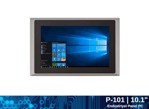 Maxwera P-101 Panel Pc | 10.1'' Celeron J4125 8GB 256GB SSD FreeDOS