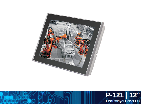 Maxwera P-121 Panel Pc | 12.1'' Intel Core i5-8260U 8GB 256GB SSD FreeDOS