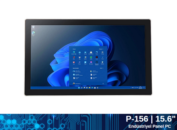 Maxwera P-156 Panel Pc | 15.6'' Intel Core i5-8260U 8GB 256GB SSD FreeDOS