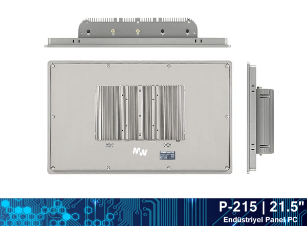 Maxwera P-215 Panel Pc | 21.5'' Intel Core i5-8260U 8GB 256GB SSD FreeDOS