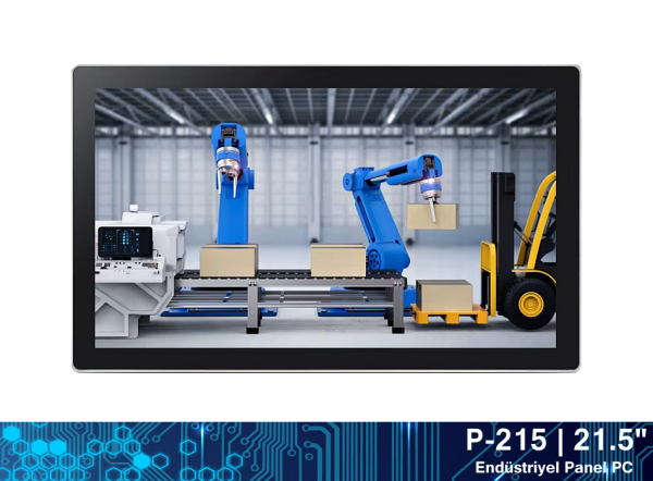 Maxwera P-215 Panel Pc | 21.5'' Intel Core i5-8260U 8GB 256GB SSD FreeDOS