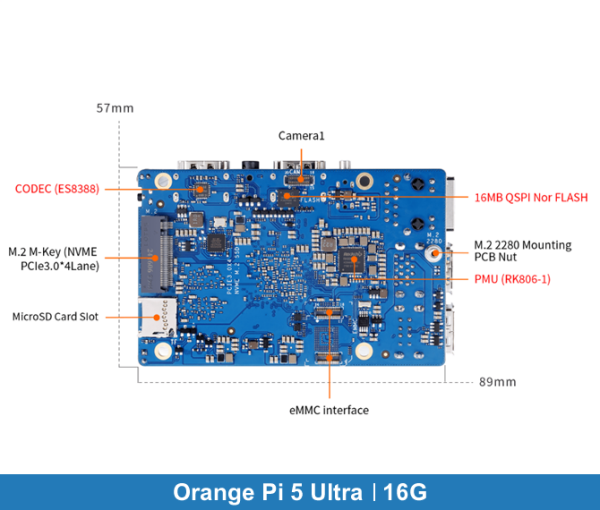 Orange Pi 5 Ultra | 16GB