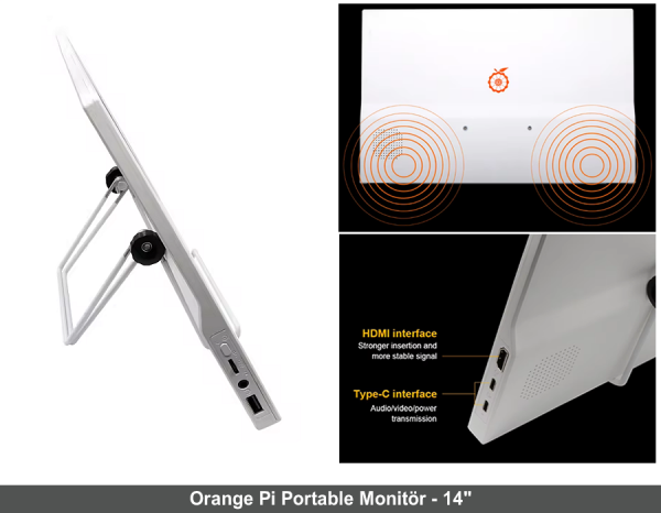 Orange Pi Portable Monitör - 14''
